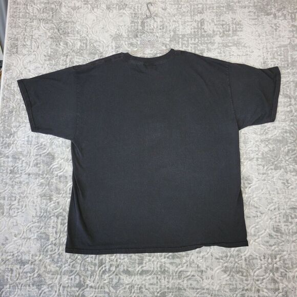 Deadpool Shirt Men's XXL 2XL Black Marvel Mad Engine Face Logo Short Sleeve - Picture 8 of 9